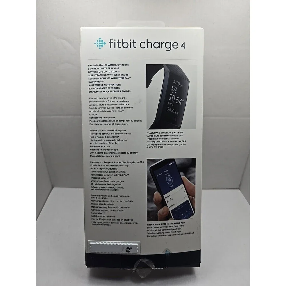 Fitbit Charge 4 FB417 Activity Tracker Heart Rate GPS NFC Smartwatch Fitness